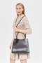 Women's Crossbody Shoulder Strap Stylish Lock Closure Black Color Shoulder Handbag - 4