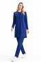 Women's Middle Age Regular Fit Two Thread Combed Cotton Stone Embroidered Tunic Trousers Double Set 4382 - 6