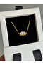 Steel Shuttle Stone Necklace - 3