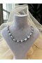 Black Pearl - Chalcedony Necklace - 3