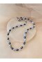 Black Pearl - Chalcedony Necklace - 2