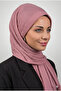Practical Pleated Shawl Ready-To-Wear Organic Lilac Color Sponge Model - 2