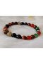8mm Aa Quality Matching Natural Stone Bracelet for Men