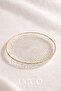 6-Piece Aden Premium Gold Glass Luxury 19 cm Cake Plate Set | Tea Time Coffee Side Serving Plate - 2