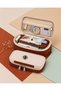 Expandable Cinnamon Multi-Section Large Capacity Pencil Case Pen Holder for Junior High School High School Students - 4