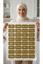 Gold Spice Jar Sticker Set