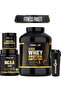 XXL Fitness Package, Chocolate Whey Protein, Creatine, Bcaa and Shaker Four-In-One Combination