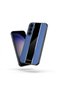 Samsung Galaxy S25 Plus Compatible Case Zebana Premium Leather Case Blue - 2