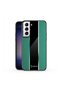 Samsung Galaxy S22 Compatible Case Premium Leather Case Green