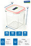 Glasslock Square Glass Storage Container 900 Ml - 3