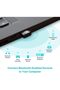 USB Bluetooth Adapter for PC,5.0 Bluetooth Dongle Receiver UB500 Supports Windows 11/10/8.1/7 - 8