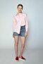 Sandes Women's 100% Cotton Woven Shirt Pink - 3