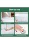 10-Pack Disposable Bathtub Cover Liner,Leak-Proof,Large 102 x 47 Inch,for Home & Hotel - 3