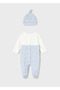 Newborn Men's Romper with Hat - 3
