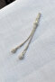 Silver Kazaziye Classic Model Two-Strand Rosary Tassel - Silver Color