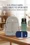School Backpack, Pencil Bag, Steel Flask 600 ml Premium Set