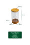 Corki Glass Storage Container with Cork Base - 3