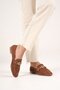 Women's Suede Tan Casual Shoes Tr27Ms02C