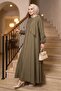 Sarev Hijab Dress 1694 - Khaki - 4
