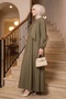 Sarev Hijab Dress 1694 - Khaki - 6