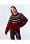 Embroidered Jacquard Sweater - 2