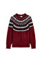 Embroidered Jacquard Sweater - 3
