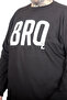 Mode XL Large Size Men's Bro2 Crew Neck T-Shirt 26105 Black - 4