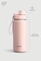1 Hand Leak-Proof Leak-Proof Steel Thermos 500 ml Icy Pink St-222 - 5