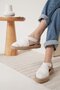 Women's White Espadrille Shoes Tr19My01B - 6