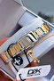Young Women's Wristwatch 3 Atm Waterproof Green Color Steel Band 2005C7Bk - 3