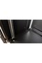 32U 600X800 Hyperline Freestanding Rack Cabinet (Black) (Front Glass Door / with Wheels) - 4
