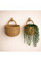 Double Rattan Hanging Basket - 3