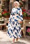 Pleated Skirt Satin Double Set 1693