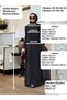 Chiffon Detailed Spring Dress-Black - 3