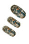 Mesopotamia Chicken Hygge Oval Plate Set 3 Pieces