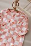 Checkered Croissant Series Jumpsuit - 2