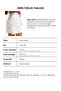 Women's Off-White Diana 7S6-101 Mom Fit Midi Length Denim Shorts - 4