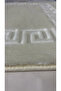 Simav Deluxe, Non-Slip Base, Soft, Absorbent, 2-Piece Premium Print Detailed Bath Mat Cream - 7