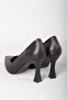 Select 861 genuine leather stiletto (9cm) black - 6