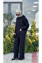 Bat Sleeve Trouser Suit Tk7017 - 4