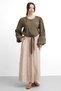 Molly Nelly Women's Tie-Up Balloon Sleeve Shirt - 7