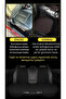 Suzuki Vitara Breathable & Sweat-Resistant Auto Seat Cushion Set - Seat Protection Cover Black (Front & Rear 7-Piece Set) - 4