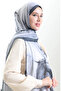 Hanzade french silk shawl 70328-09 anthracite black - 3