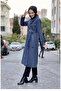 Kaşe coat 5172-11 indigo - 3