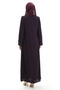 مقاس كبير مخطط Ferace 2038-03 البرقوق - 5