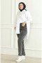 Momjean Loose Jeans 5304-03 Gray
