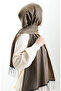 Long Fringed Viscose Shawl 70331-11 Oil Green - 4