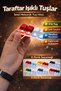 Black Red Fan-Lit 4-Piece Stress Reliever Mechanical Key Keychain with Sound Mechanical Key Feel - 6