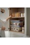 Set of 2 15 Liter (15X2) Horizontal Food Storage Containers with Plastic Lock-Lid Kitchen Interior-Exterior Organizer