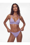 Textured String Bikini Bottom - Side Tied, Regular Waist - 2